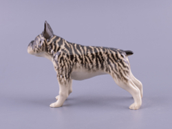 Скульптура Серый Французский бульдог арт. 82.89346.00.1