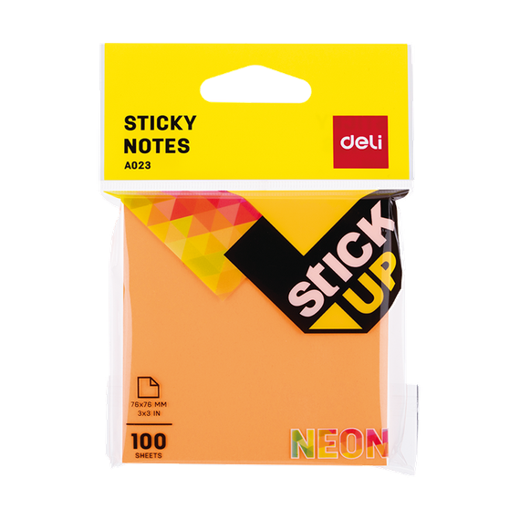 Qeyd kağızı \ Stick notes rəngli 76 mm