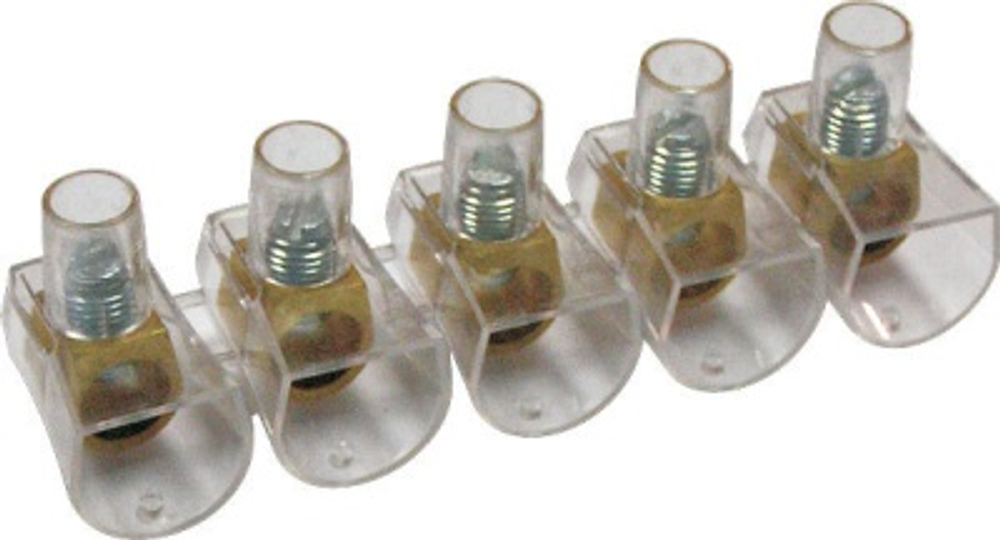 Клемма концевая изолированная ККИ (4мм2) (5 проводов) TDM