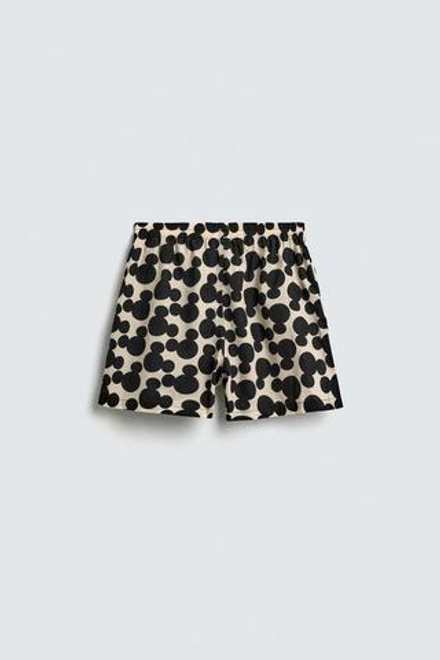 ZARA HARRY LAMBERT X DISNEY БОКСЕРЫ С СИЛУЭТОМ МИККИ МАУСА, РАЗНОЦВЕТНЫЙ