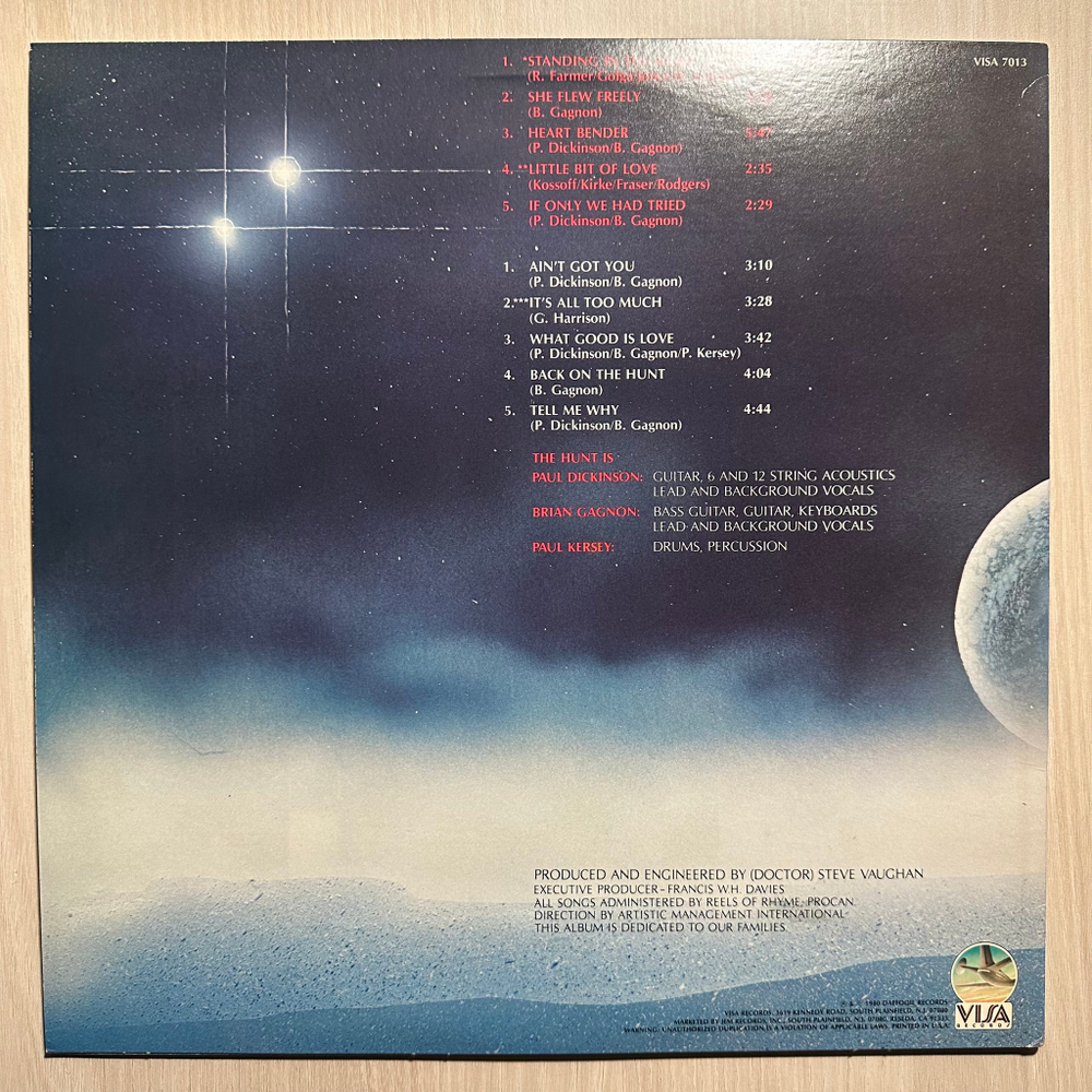 The Hunt - Back On The Hunt (США 1980г.)