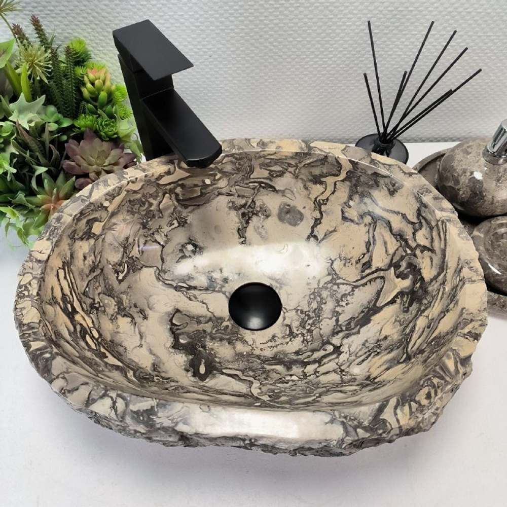 Раковина из мрамора Erozy Doreng EM-62767 (48*37*15) 117