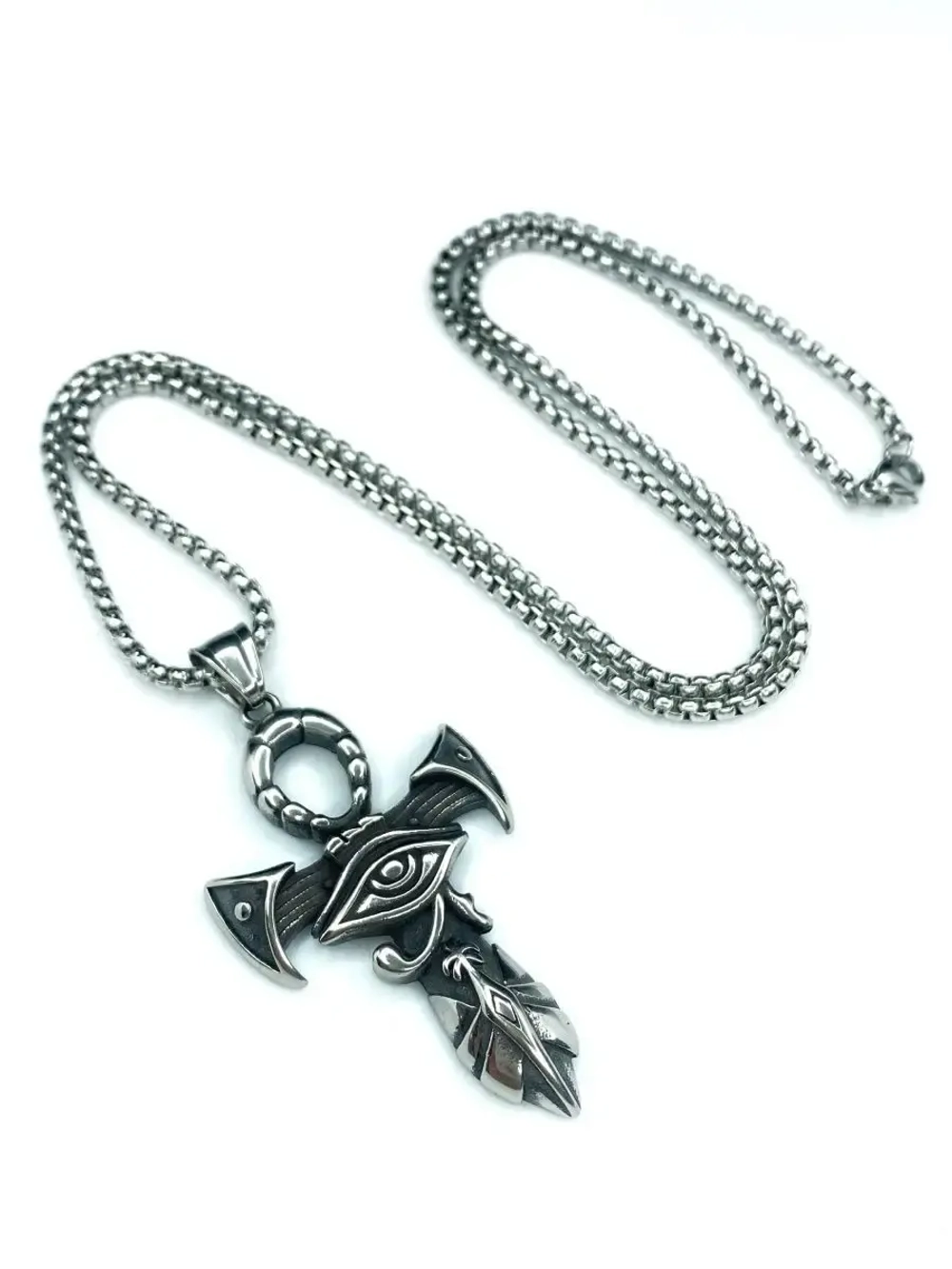 Египетский магический кулон оберег Крест Анкх Кинжал