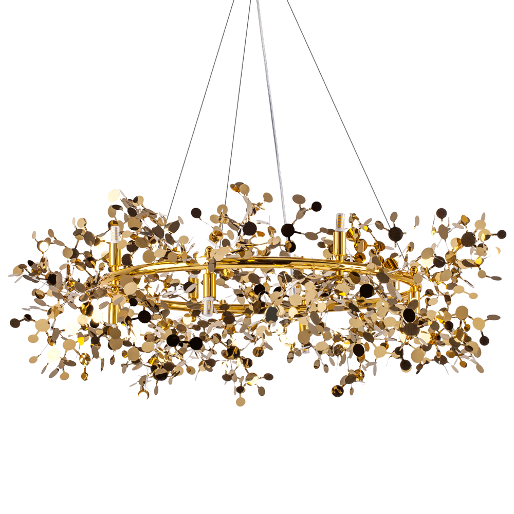 721382 Люстра EXTRA 8х5W(led) G9 ЗОЛОТО