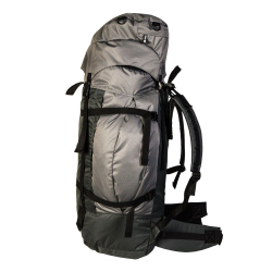 Рюкзак туристический Prival Пионер 80л, серый +  т.серый