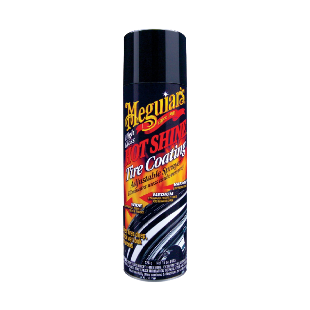 Meguiars Hot Shine Tire Coating Пена придающая шинам блеск, аэрозоль 425гр