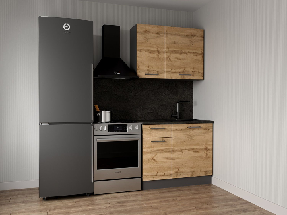 Кухонный гарнитур Дели 1000 столешница 26 мм