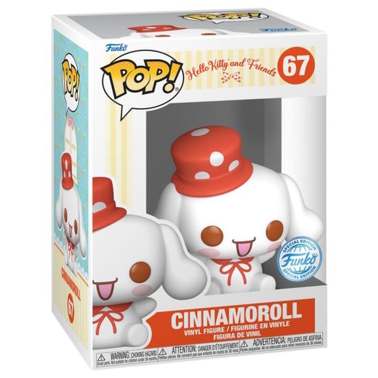 Фигурка Funko POP! Hello Kitty And Friends Cinnamoroll with Hat (Exc) (67) 73599