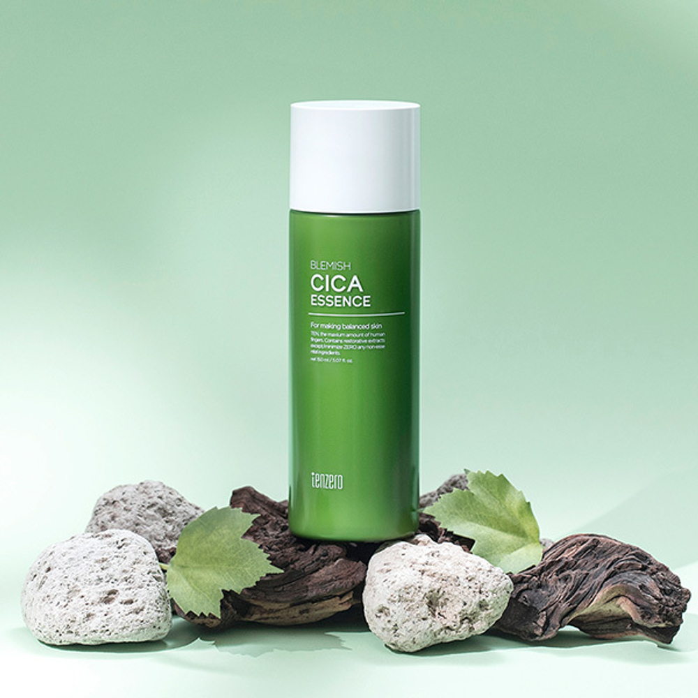 Смягчающая эссенция с экстрактом Центеллы Азиатской Tenzero Blemish Cica Essence 150мл