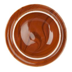 Кружка с крышкой и фильтром "Wooden Grain" v=320мл (фарфор) (индивидуальная упаковка)