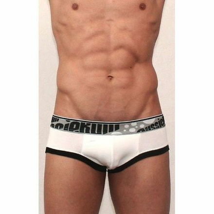 Мужские трусы брифы Aussiebum Flaunt Brief Black & White AB00157