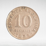 Argentina, 50 Centavos, 1955, VF