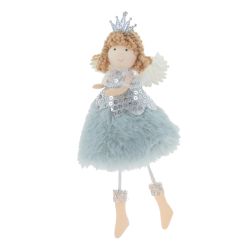 GAEM Изделие декоративное подвесное "Ангел", L9 W4 H17 см, 3в.