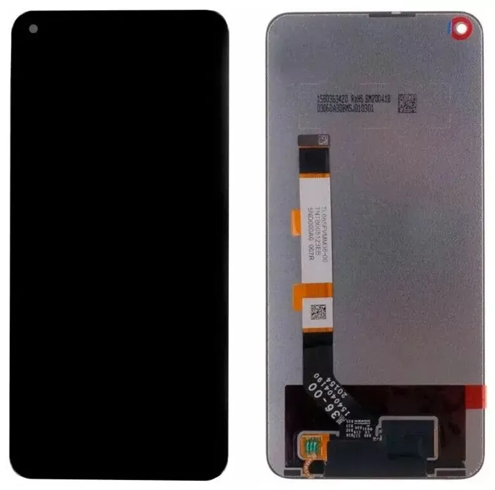Дисплей для Xiaomi Redmi Note 9T в сборе с тачскрином Черный - Оптима