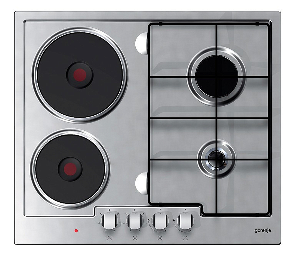 Независимая комбинированная варочная панель Gorenje K 6N2 BX