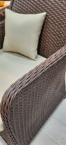 Комплект обеденной плетеной мебели Barcelona