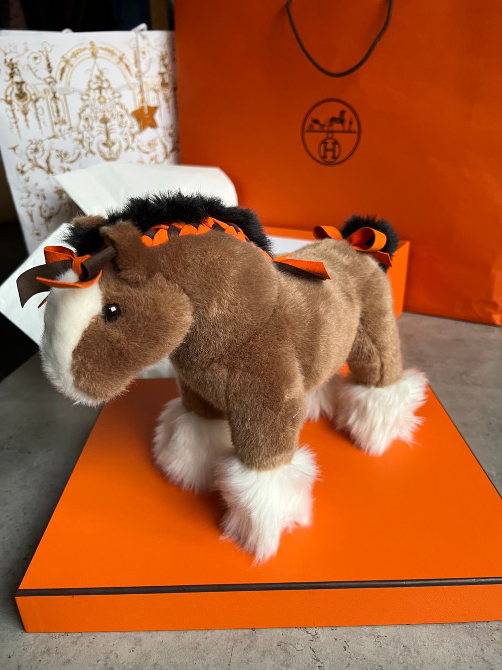 Новая игрушка Hermes, лошадь