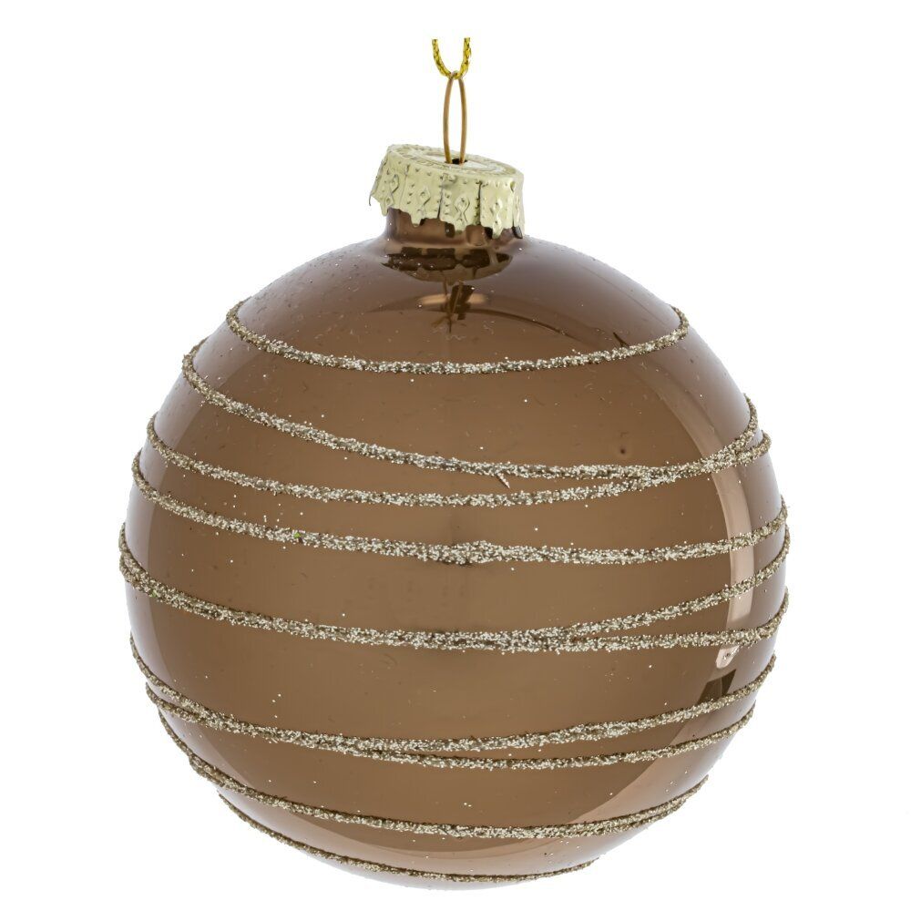 GAEM Набор из 12шт Украшение новогоднее "Шар", D 8 см, L35 W25 H8,5 см