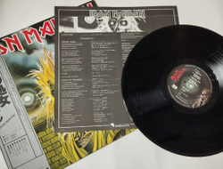 Винтажная виниловая пластинка LP Iron Maiden (Japan 1980) (Obi Copy) EMS-81327