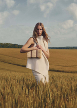 Сумка Polene PAI EDITION LIMITED COGNAC