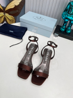 Prada Satin Sandals