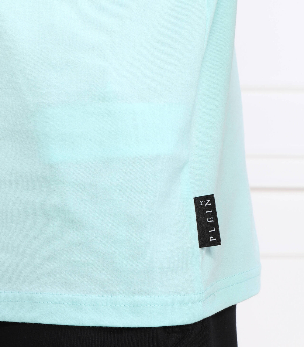 футболка Philipp Plein - голубой(MTK6107 PJY002N)