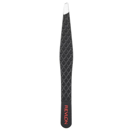 Revlon, Пинцет со скосом, черный, 1 шт.