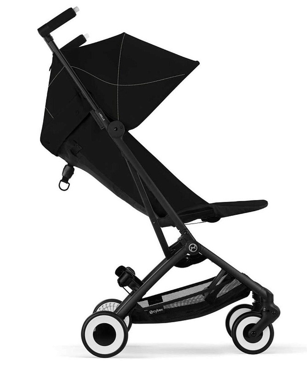Прогулочная коляска Cybex Libelle BLK New Magic Black с дождевиком и бампером