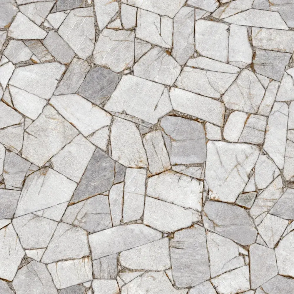 Керамогранит Alma Ceramica GFU04SHR74R Sahara 60x60 белый / серый сахарный под мозаику