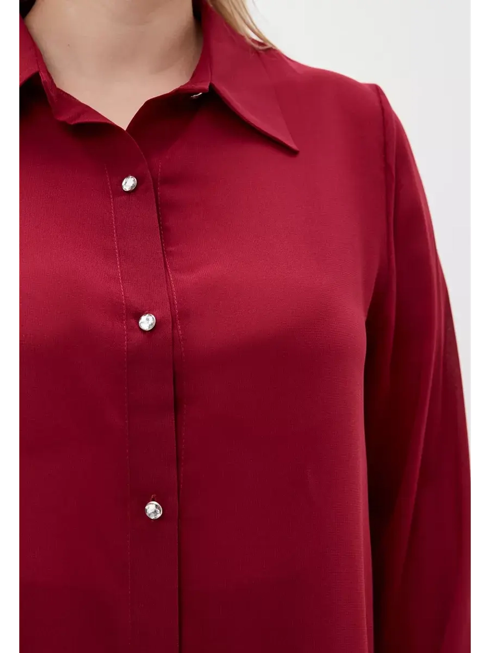 Блузка с длинным рукавом