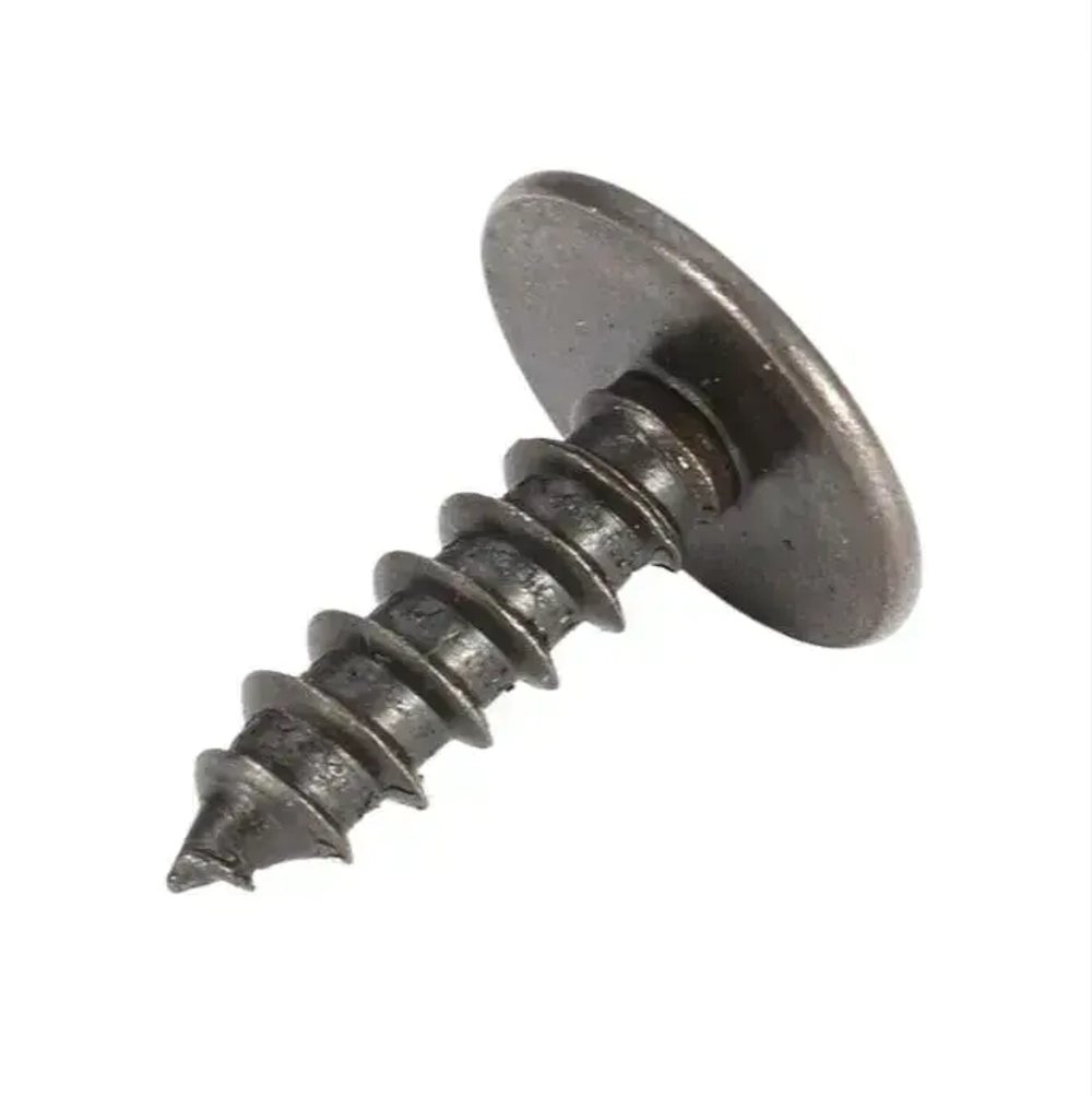 10шт. Саморез для автомобилей VAG / VW / Audi (OEM: N90974701). Черный. 4,7х16мм. Крепеж для автомобилей.