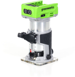 Greenworks G24RO Фрезер аккумуляторный, 24V, бесщеточный, без АКБ и ЗУ [3502507]