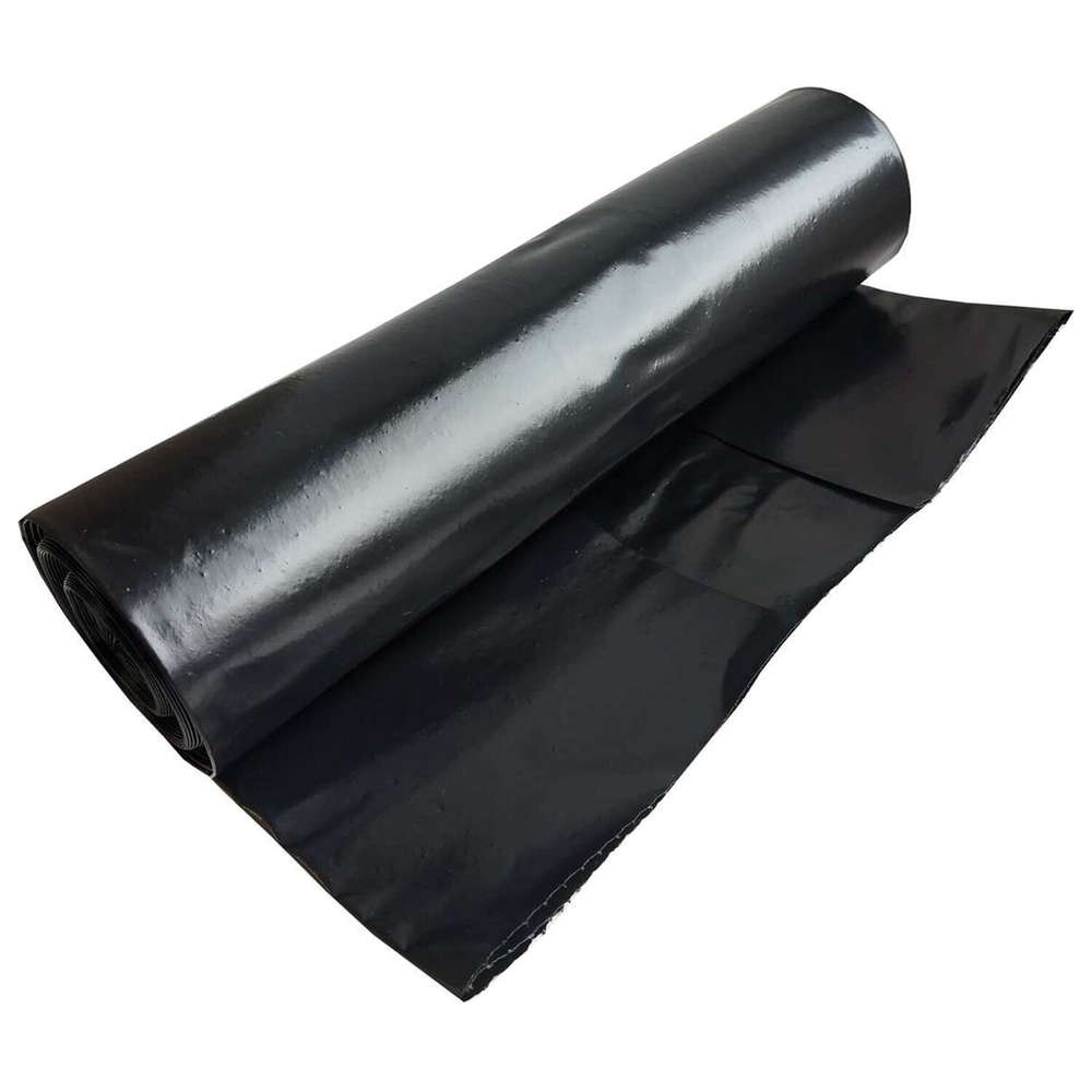 Мешки для мусора 120 л, черные, в рулоне 10 шт., ПВД, 80 мкм, 70×108 см, особо прочные.