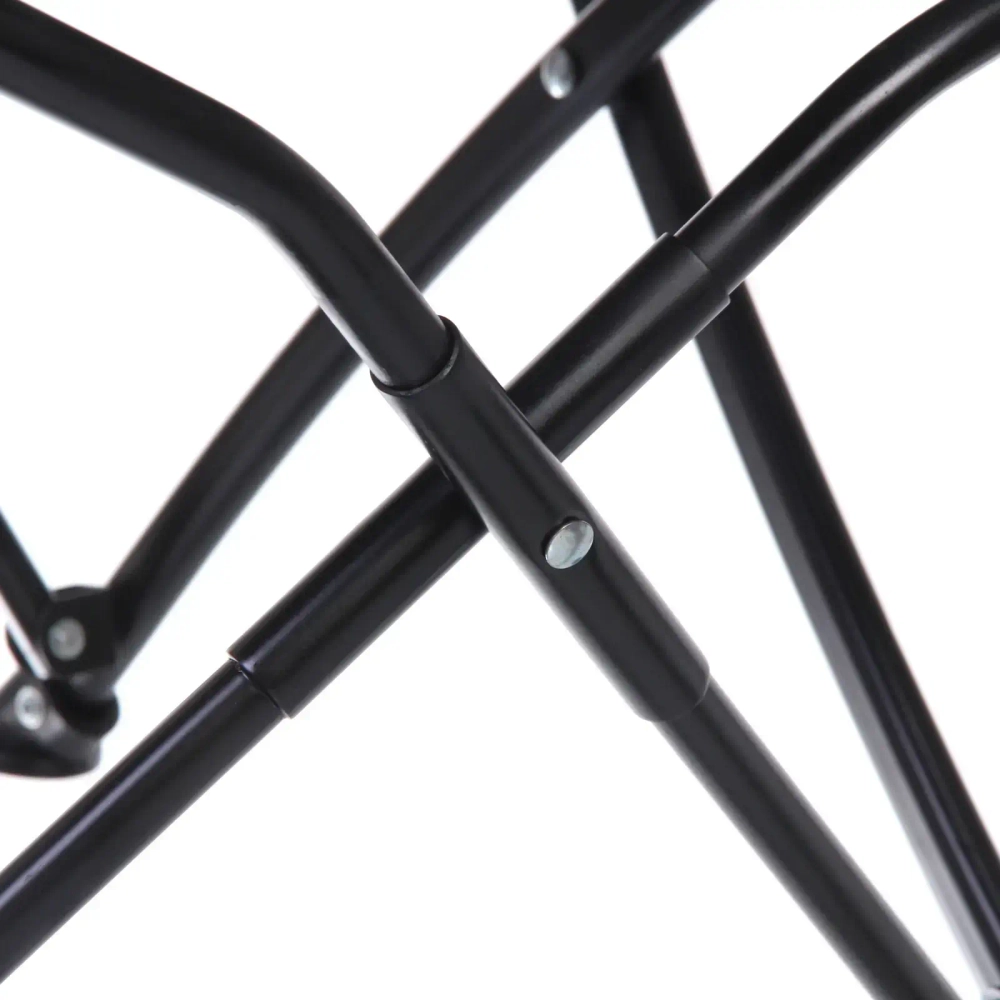 Кресло складное до 100 кг DC-7418, 55*50*72 см, цвет: чёрный, ТуристМастер