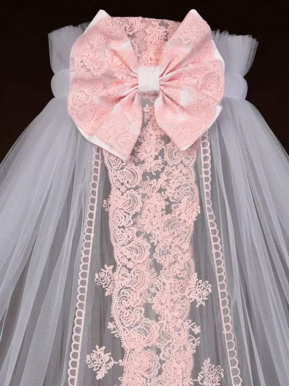 Балдахин с кружевом "Версаль"