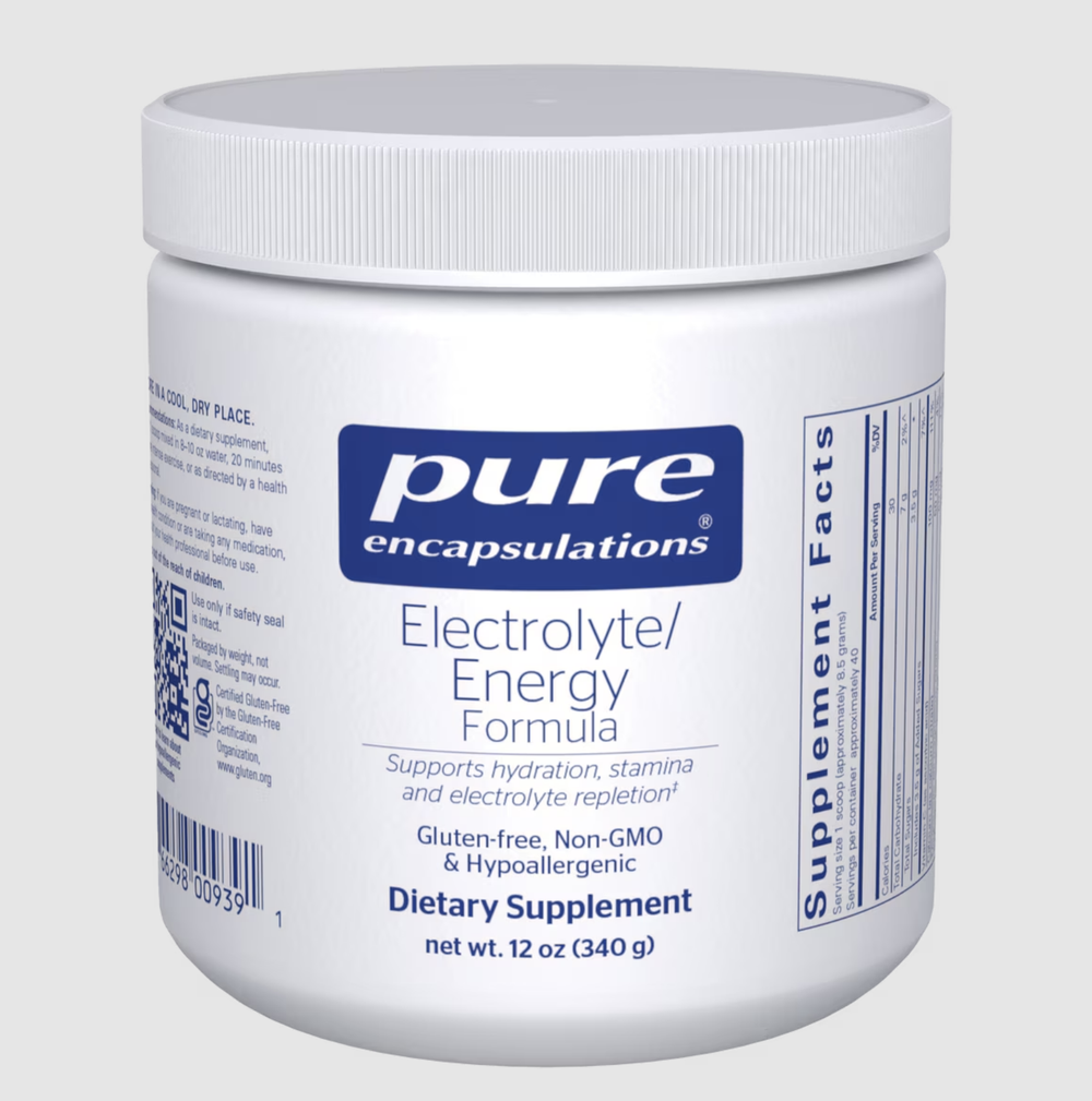 Pure Encapsulations - Electrolyte Energy Formula 340g