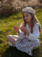 Панама Mjölk Leopard, из муслина