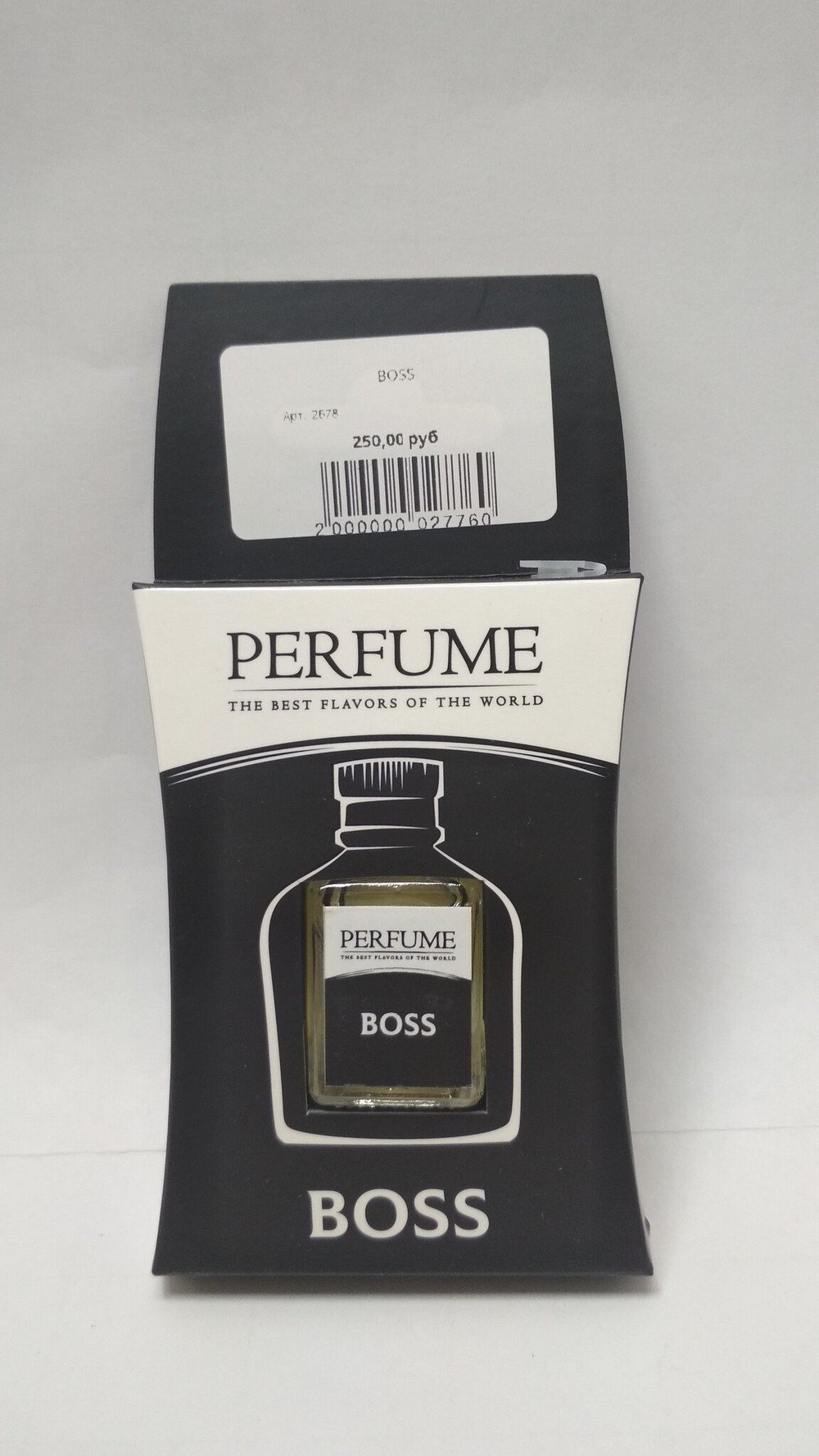 BOSS / Ароматизатор флакон (5мл) PERFUME c пробником (1 шт.)