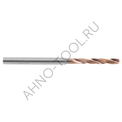 Сверло  4.1мм монолитное твердосплавное 5D с подводом СОЖ. SP-X801050410 VHM AHNO