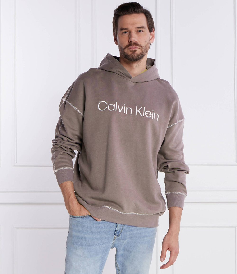 Худи Calvin Klein Underwear - графитовый(000NM2484E)