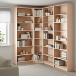 Стеллаж Билли 18 Дуб молочный 8622 215*135*237 см, Бежевый   Фиеста