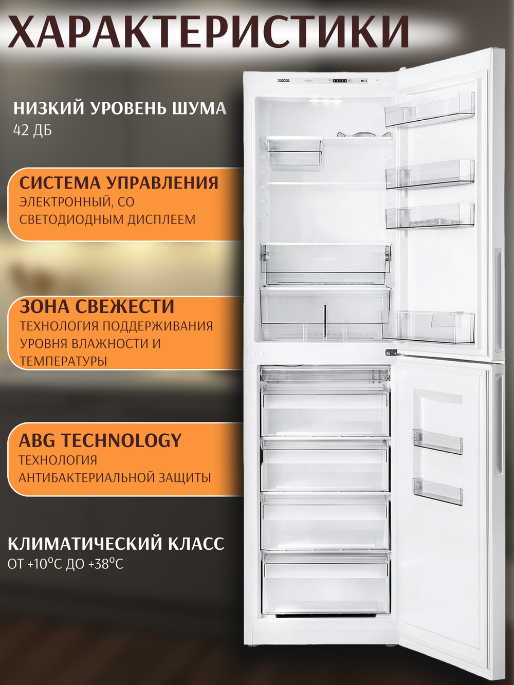 Холодильник ATLANT ХМ-4625-101-NL