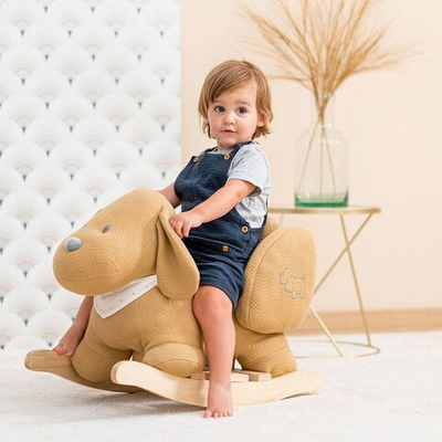 Качалка детская Nattou CHARLIE Собачка caramel 388115