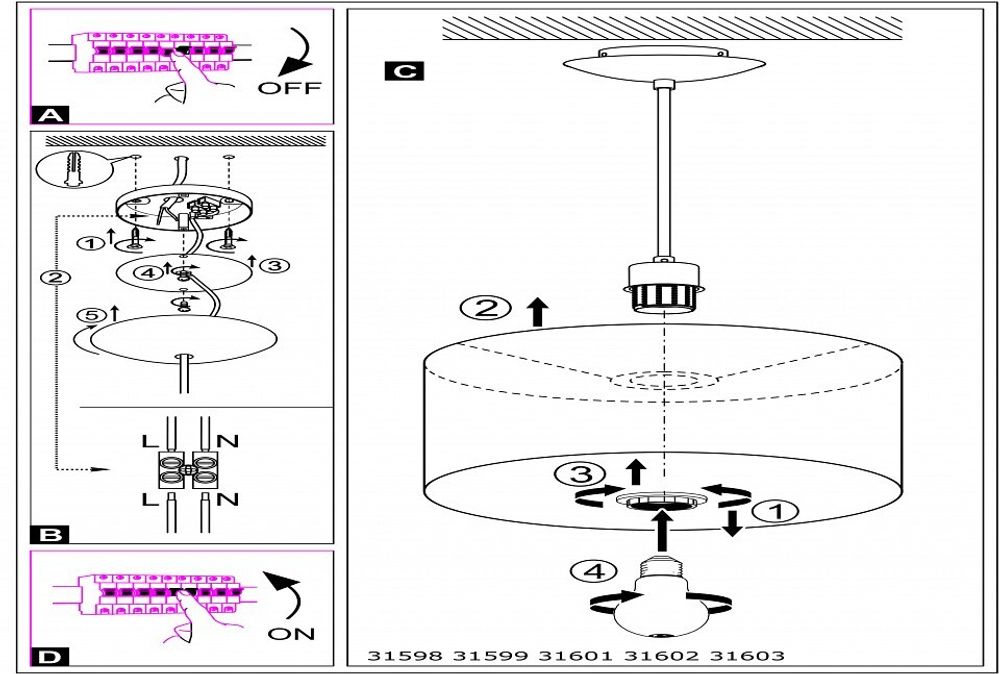 Подвесной светильник Eglo Maserlo 31602