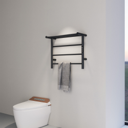 Полотенцесушитель электрический ABBER Standard AH4614MB черный матовый