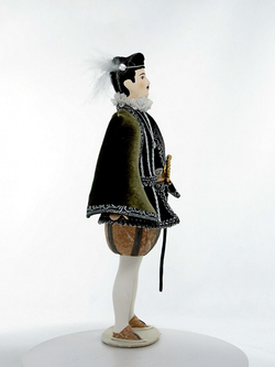 Кукла коллекционная 1639 Потешного промысла Французский король Карл IX