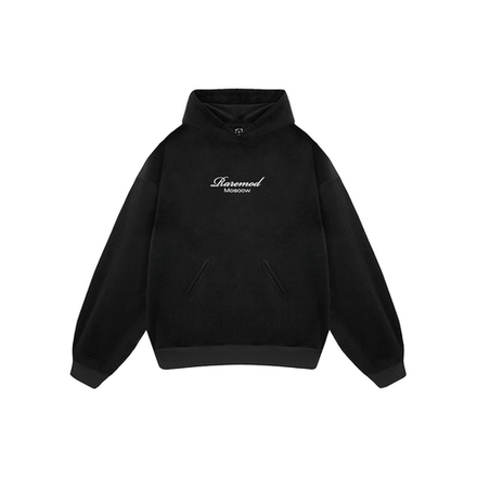 Толстовка RARE MOD Black Velour Hoodie