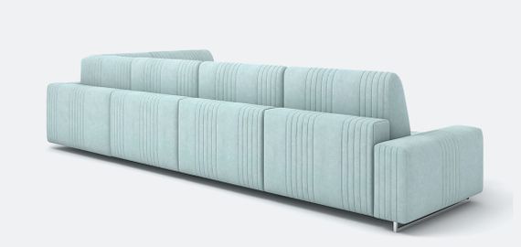 Модульный п-образный диван Уолтер