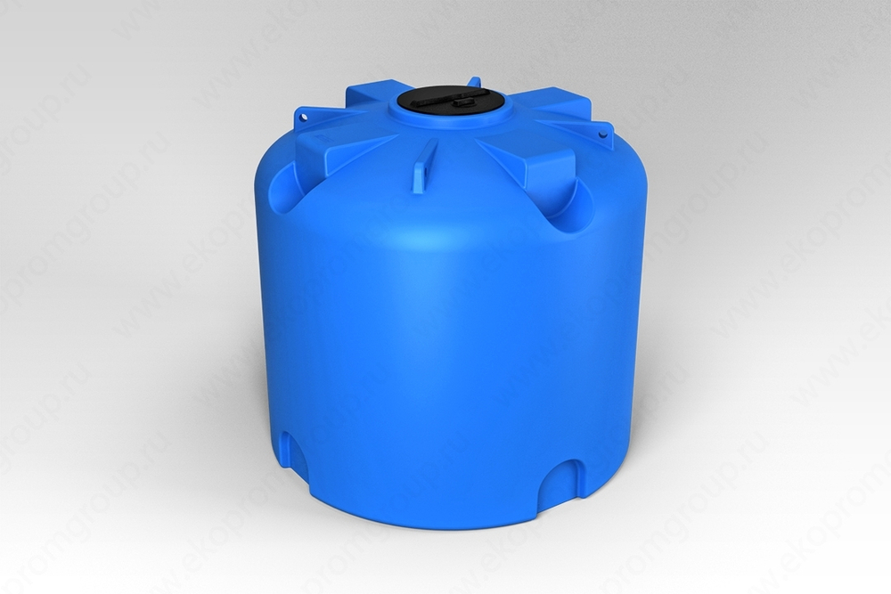 Ёмкость пластиковая пищевая ЭкоПром TR 8000 л. вертикальная транспортная (230x230x223см;синий) - арт.555354