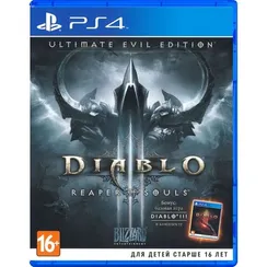 PS4 Diablo III: Reaper of Souls Ultimate Evil Edition (Новый, Полностью на русском языке, CUSA-00434)